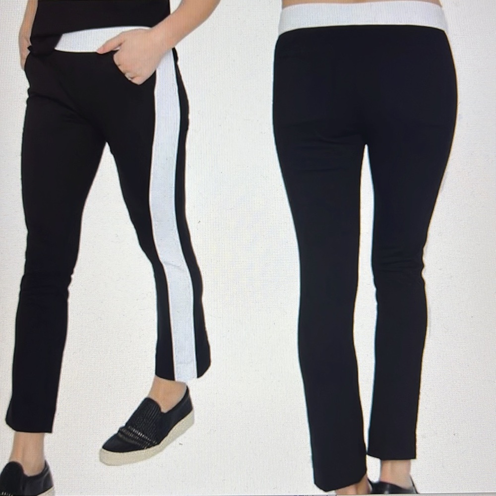 NWT Belyn Key Ponte Crop Track Pants